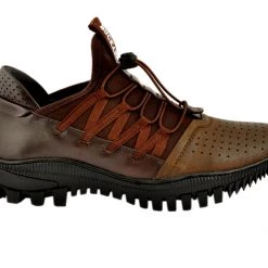 Buckaroo Adults-Men PEYTON Leather Denim Classic Shoes Lace-Up