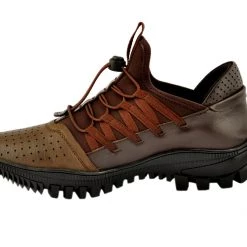 Buckaroo Adults-Men PEYTON Leather Denim Classic Shoes Lace-Up