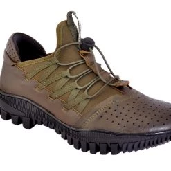 Buckaroo Adults-Men PEYTON Leather Denim Classic Shoes Lace-Up