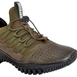 Buckaroo Adults-Men PEYTON Leather Denim Classic Shoes Lace-Up