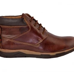 Buckaroo Adults-Men MODEN Leather Biker Boot Boots Lace-Up