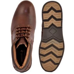 Buckaroo Adults-Men MODEN Leather Biker Boot Boots Lace-Up