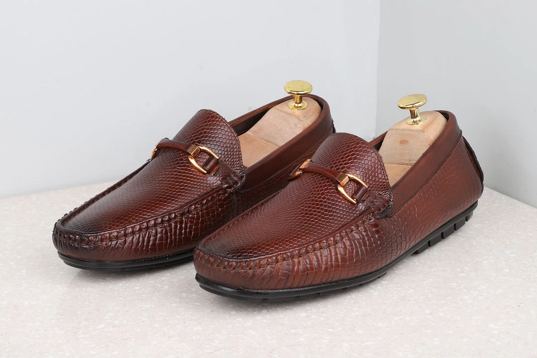 PRIVO By Inc5 DRIVING SHOES-BROWN 5 PRIVO By Inc5 DRIVING SHOES-BROWN