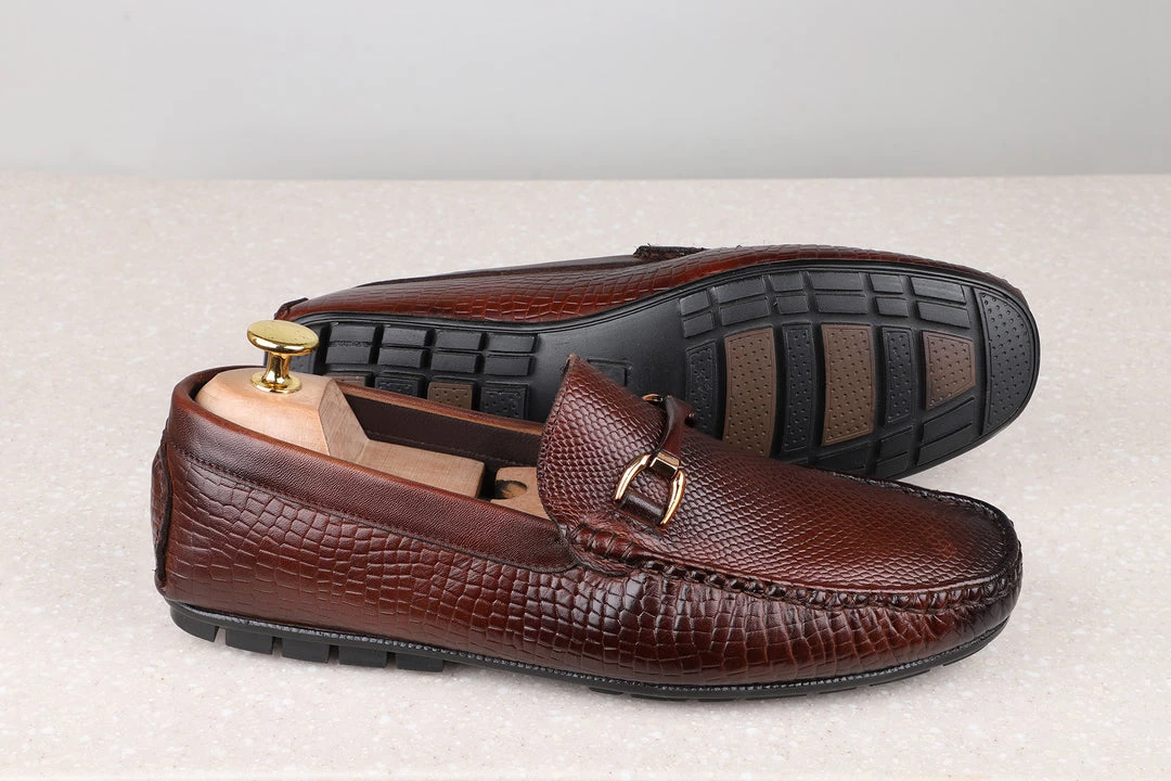 PRIVO By Inc5 DRIVING SHOES-BROWN 7 PRIVO By Inc5 DRIVING SHOES-BROWN