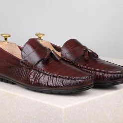 PRIVO By Inc5 DRIVING SHOES-CHERRY