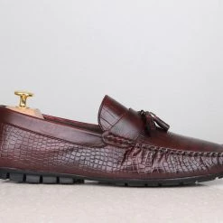 PRIVO By Inc5 DRIVING SHOES-CHERRY