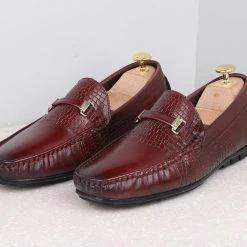 PRIVO By Inc5 DRIVING SHOES-CHERRY MEN