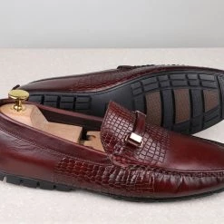PRIVO By Inc5 DRIVING SHOES-CHERRY MEN
