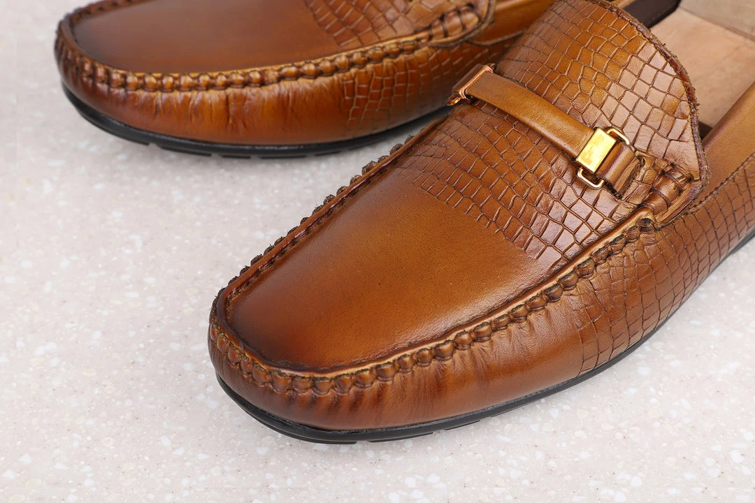 PRIVO By Inc5 MEN DRIVING SHOES-TAN 4 PRIVO By Inc5 MEN DRIVING SHOES-TAN