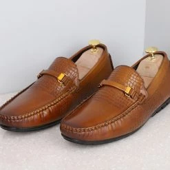 PRIVO By Inc5 MEN DRIVING SHOES-TAN 9 PRIVO By Inc5 MEN DRIVING SHOES-TAN