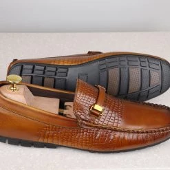 PRIVO By Inc5 MEN DRIVING SHOES-TAN 11 PRIVO By Inc5 MEN DRIVING SHOES-TAN