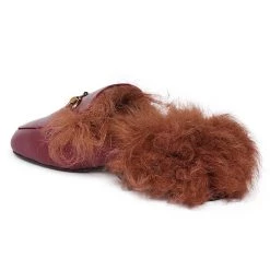 Heel & Buckle London Furry Mules