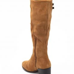 Heel & Buckle London Tan Suede Boots WOMEN
