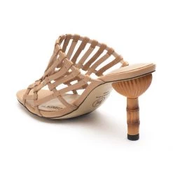Heel & Buckle London Beige Strappy Heel Sandals WOMEN 10 Heel & Buckle London Beige Strappy Heel Sandals WOMEN