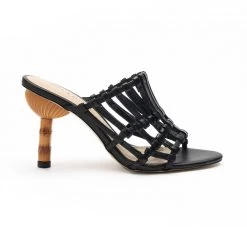 Heel & Buckle London Black Strappy Heel Sandals WOMEN 11 Heel & Buckle London Black Strappy Heel Sandals WOMEN