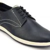 ID MENS NAVY CASUAL LACE-UP SHOE
