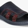 ID MENS NAVY WITHOUT BACK STRAP SANDAL
