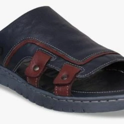 ID MENS NAVY WITHOUT BACK STRAP SANDAL
