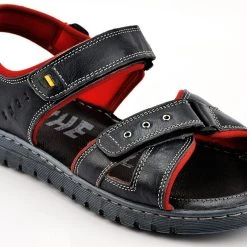 ID MENS NAVY WITH BACK STRAP SANDAL