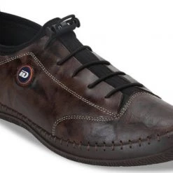 ID MENS BROWN CASUAL LACE-UP SHOE