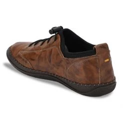 ID MENS TAN CASUAL LACE-UP SHOE