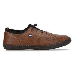 ID MENS TAN CASUAL LACE-UP SHOE