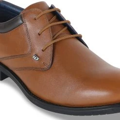 ID MENS TAN CASUAL LACE-UP SHOE