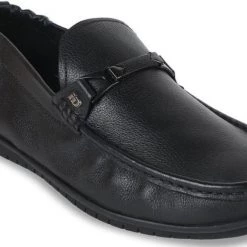 ID MENS BLACK DRIVING SHOES SHOE