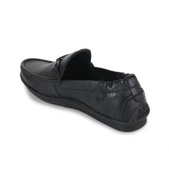 ID MENS BLACK DRIVING SHOES SHOE