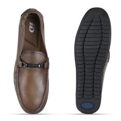 ID MENS TAN DRIVING SHOES SHOE