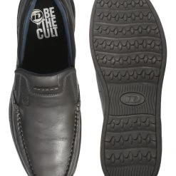 ID MENS BLACK CASUAL SLIPONS SHOE 10 ID MENS BLACK CASUAL SLIPONS SHOE