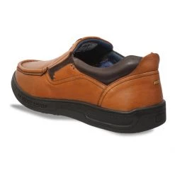 ID MENS TAN CASUAL SLIPONS SHOE