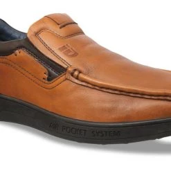 ID MENS TAN CASUAL SLIPONS SHOE