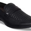 ID MENS BLACK FORMAL SLIPONS SHOE