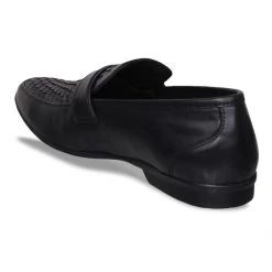 ID MENS BLACK FORMAL SLIPONS SHOE