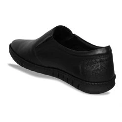 ID MENS BLACK FORMAL SLIPONS SHOE