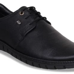 ID MENS BLACK FORMAL LACE-UP SHOE