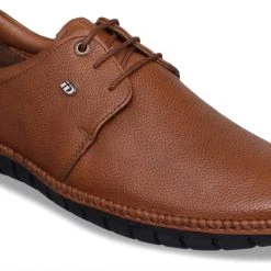 ID MENS TAN FORMAL LACE-UP SHOE