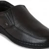 ID MENS BROWN FORMAL SLIPONS SHOE