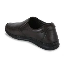 ID MENS BROWN FORMAL SLIPONS SHOE