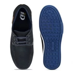 ID MENS BLUE CASUAL LACE-UP SHOE