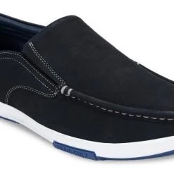 ID MENS BLUE CASUAL SLIPONS SHOE