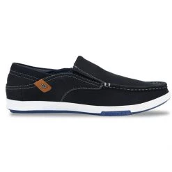 ID MENS BLUE CASUAL SLIPONS SHOE
