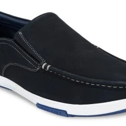 ID MENS BLUE CASUAL SLIPONS SHOE