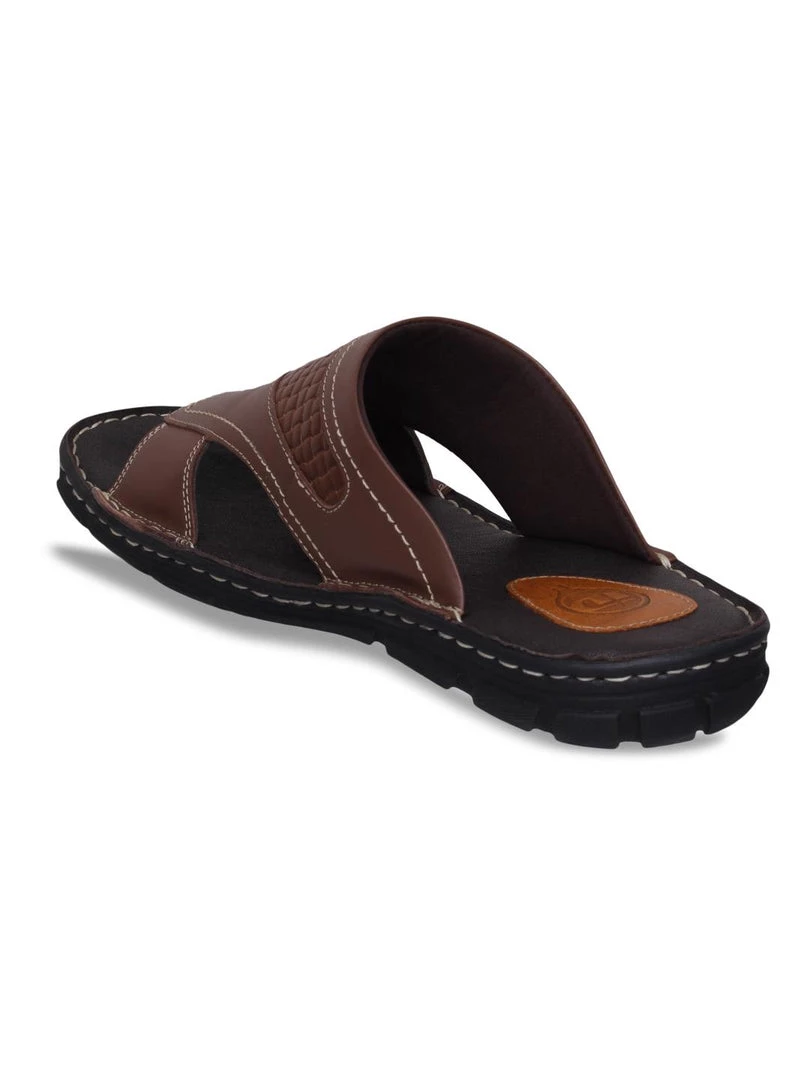 ID MENS BROWN WITHOUT BACK STRAP SANDAL 4 ID MENS BROWN WITHOUT BACK STRAP SANDAL