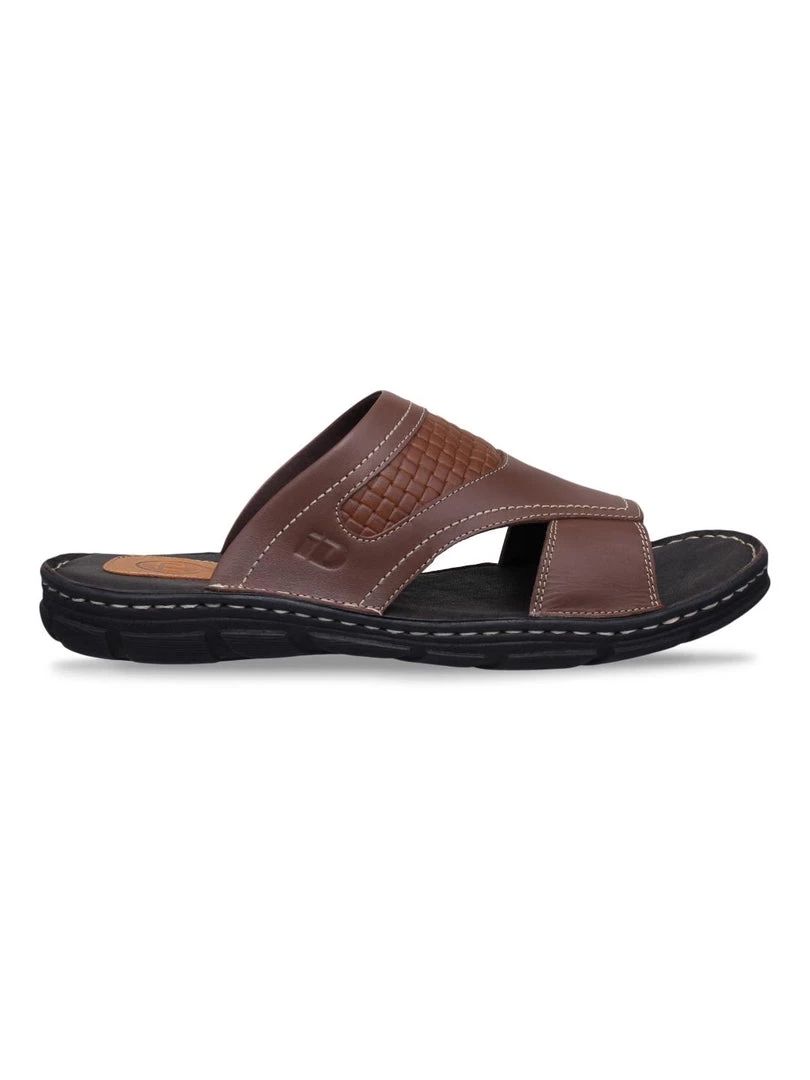 ID MENS BROWN WITHOUT BACK STRAP SANDAL 5 ID MENS BROWN WITHOUT BACK STRAP SANDAL