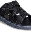 ID MENS BLACK WITHOUT BACK STRAP SANDAL