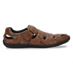 ID MENS TAN WITH BACK STRAP SANDAL