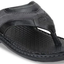 ID MENS BLACK THONG SANDAL
