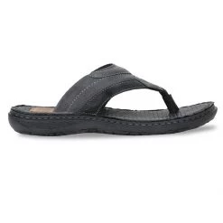 ID MENS BLACK THONG SANDAL